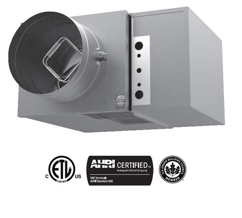 Metalaire air terminals cooling only single duct no controls